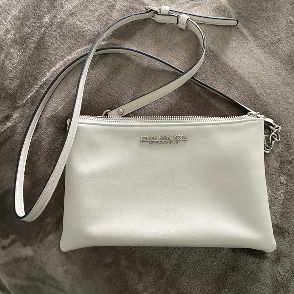 White purse